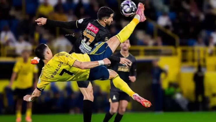 İZLE – Yok artık Ronaldo! 40 yaşında inanılmaz bir gol