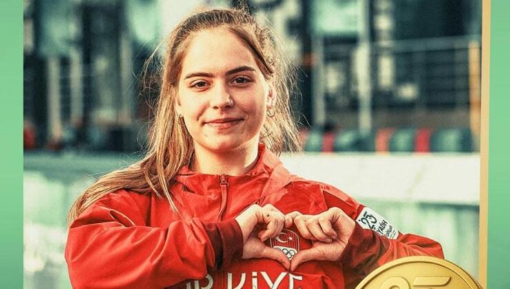 Milli eskrimci Alara Atmaca’dan altın madalya! Flörede tarih yazdı…