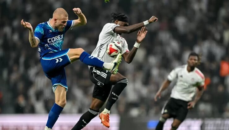 (ÖZET) Beşiktaş – Samsunspor MAÇ SONUCU: 1-1