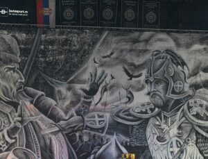 Partizan taraftarlarından Fenerbahçe Beko karşısında skandal hareket!