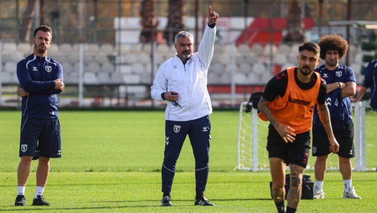 Samsunspor, Beşiktaş maçının hazırlıklarını tamamladı