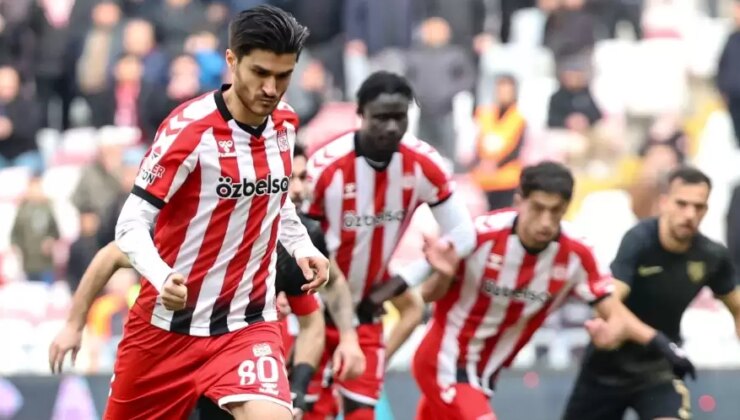 Sivasspor-Boluspor: 1-0 (Maç sonucu-yazılı özet)