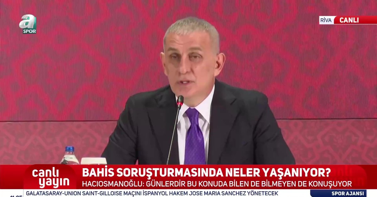 TFF Başkanı Hacıosmanoğlu: Bilen de konuşuyor bilmeyen de!