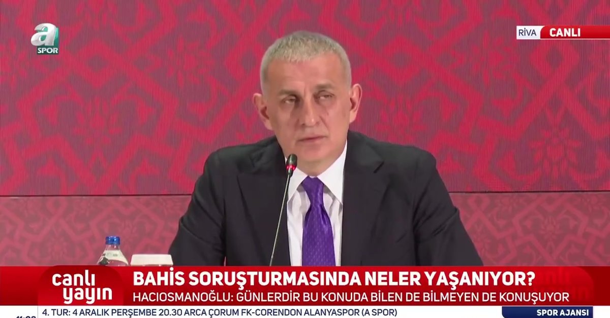 İbrahim Hacıosmanoğlu: Kim suçsuzsa suçsuzluğunu ispat eder!
