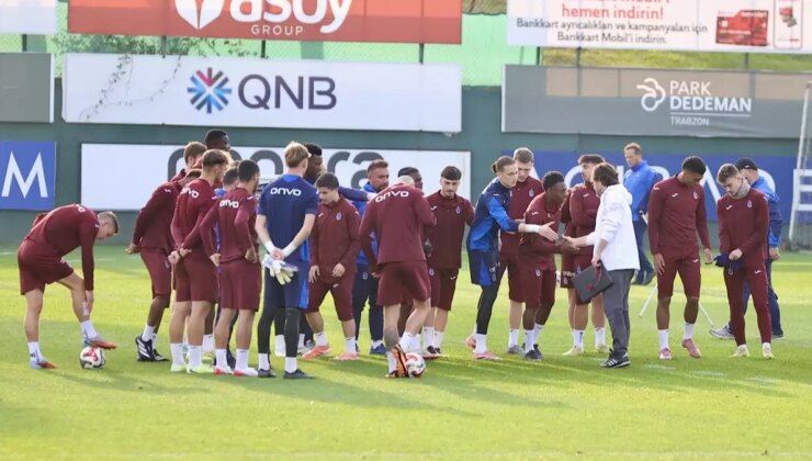 Trabzonspor’da 4 futbolcu salonda çalıştı!