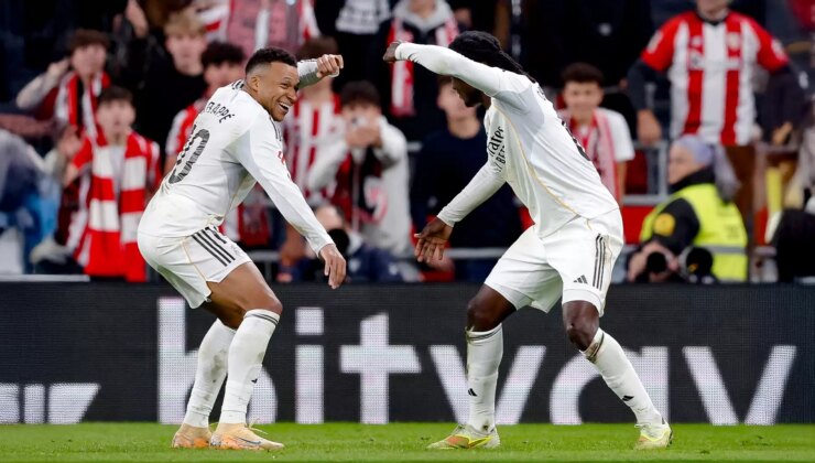 Arda Güler kulübeye çekildi… Real Madrid, San Mames’te farklı kazandı!