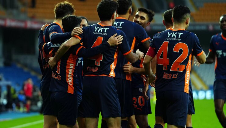 Başakşehir, bu sezon ilk kez rakip fileleri 5 kez havalandırdı