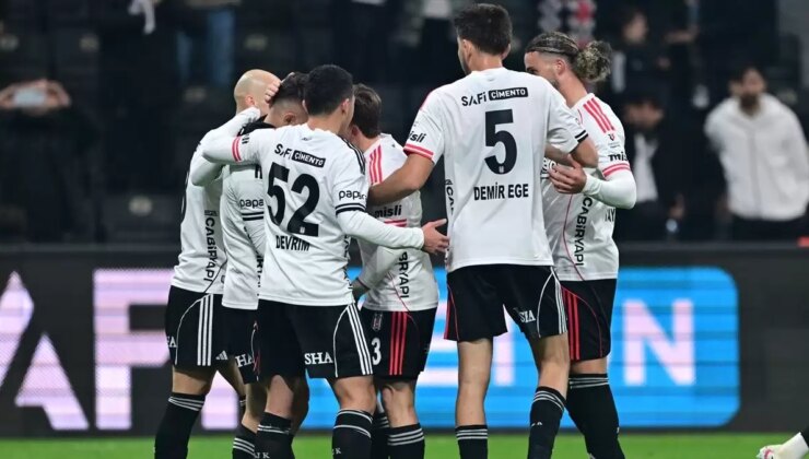 Beşiktaş, Süper Lig’in ilk yarısını kazanarak kapattı!