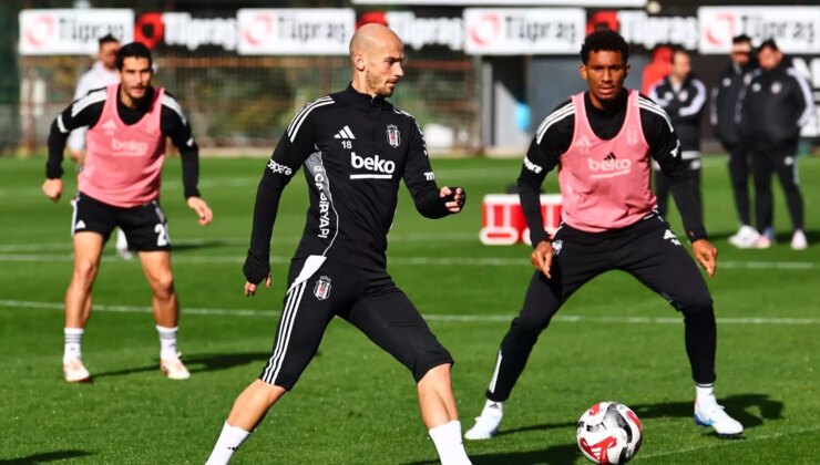 Beşiktaş’ta Trabzonspor maçı hazırlıkları devam etti