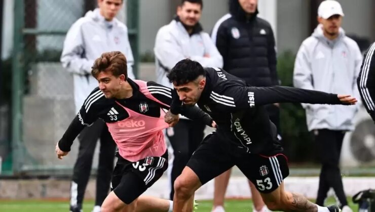 Beşiktaş’ta Trabzonspor maçı hazırlıkları devam etti