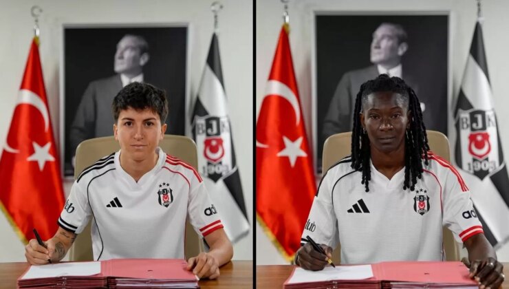 Beşiktaş’tan sürpriz iki transfer! Resmen açıklandı