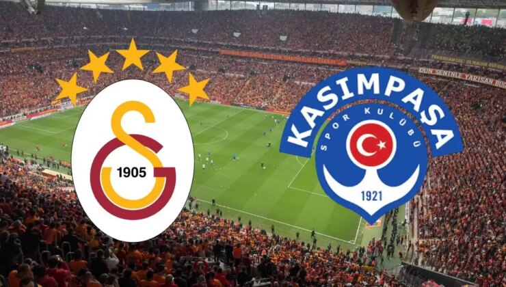 CANLI |Galatasaray – Kasımpaşa maçını canlı izle (Maç linki)