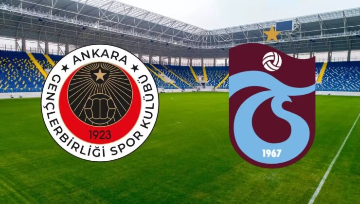CANLI | Gençlerbirliği – Trabzonspor maçını canlı izle (Maç linki)