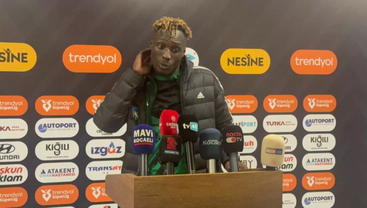 Daniel Agyei: "Yılı galibiyetle kapatmak güzel"