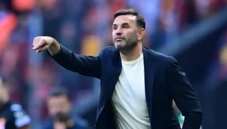 Derbide Okan Buruk’a ikinci yarı başlamadan sarı kart!