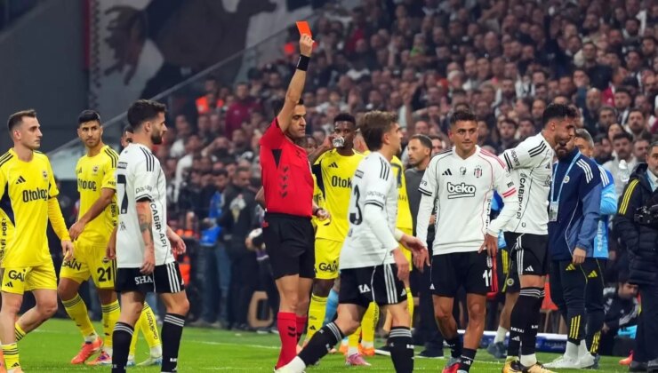 En çok kırmızı ve sarı kart gören futbolcular Beşiktaş’tan!