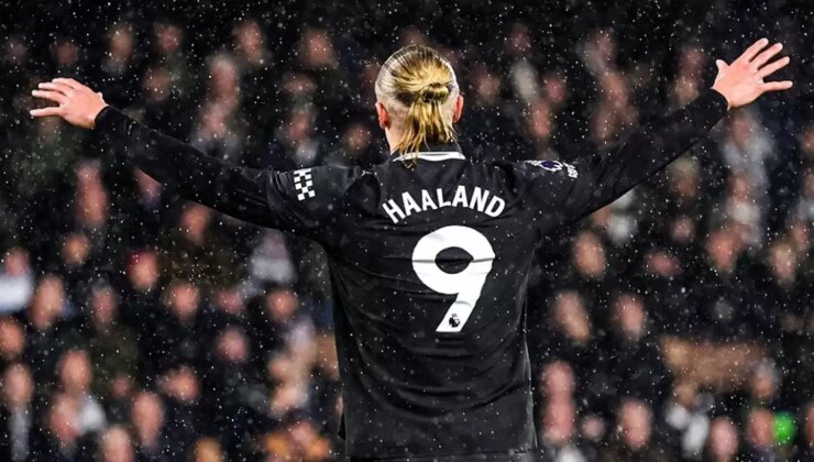 Erling Haaland’dan yeni bir rekor daha! Bu sefer…