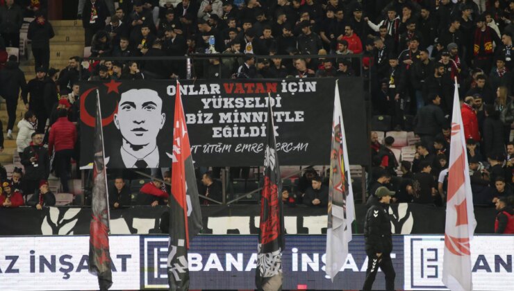 Es-Es taraftarı hava şehidi Emre Mercan’ı unutmadı