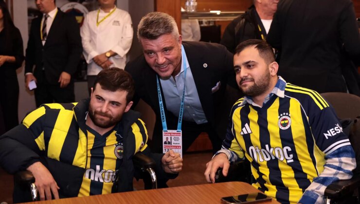 Fenerbahçe-Konyaspor maçında özel konuklar ağırlandı