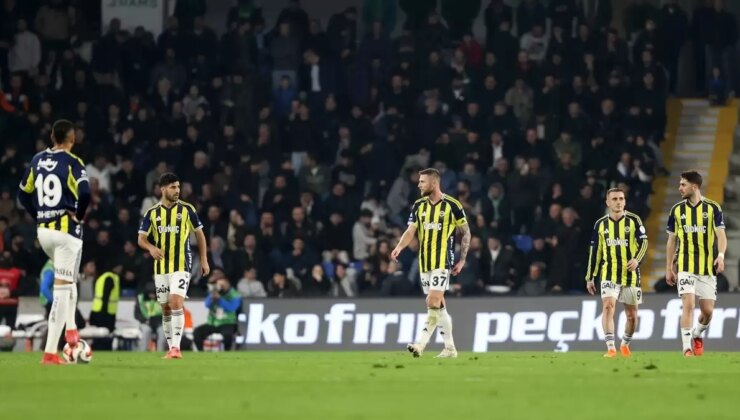 Fenerbahçe, ligde 6. kez berabere kaldı