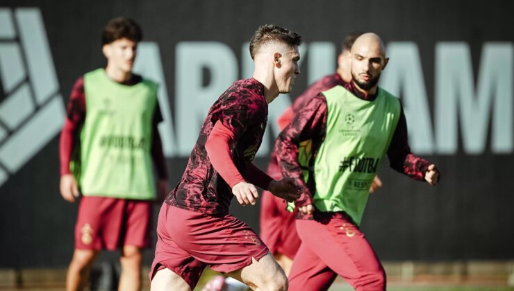 Galatasaray, Monaco maçı hazırlıklarına başladı
