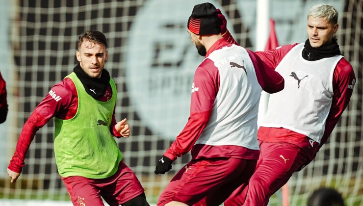 Galatasaray, Samsunspor maçı hazırlıklarına başladı