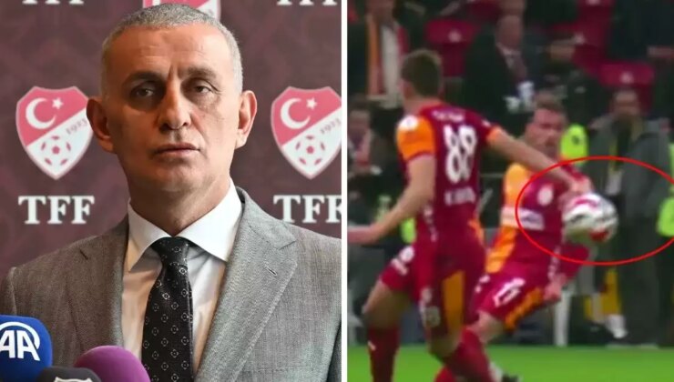 Galatasaray-Samsunspor maçındaki olay pozisyona Hacıosmanoğlu’ndan ilk yorum