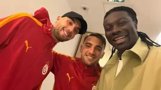 Gomis’ten Galatasaray’a ziyaret!