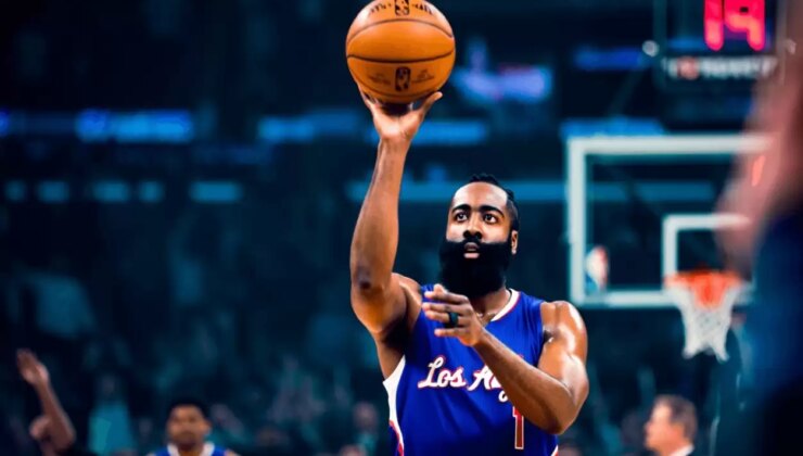 James Harden, NBA tarihinde 10. sıraya yükseldi