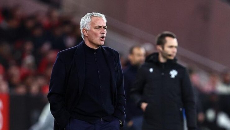 Jose Mourinho’dan Braga maçı sonrası ilginç açıklama!