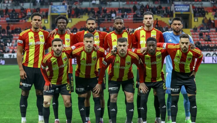 Kayserispor beraberlikte zirvede