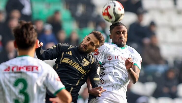 Konya’da nefes kesen son! Kayserispor puana son anda uzandı