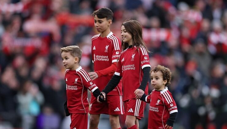 Liverpool’dan Diego Jota’nın çocuklarına jest!