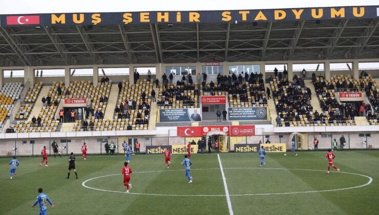 Muş Spor, evinde Fethiyespor’u devirdi