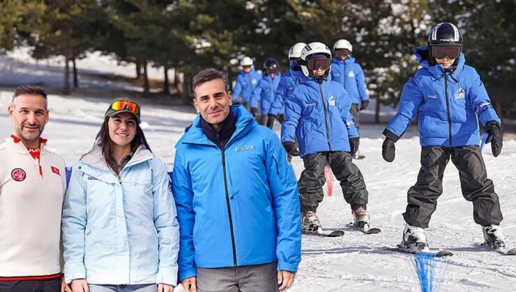 Palandöken’de kız çocukları için anlamlı proje! Milli Kayakçı Ceren Reyhan Yıldırım’a dev destek