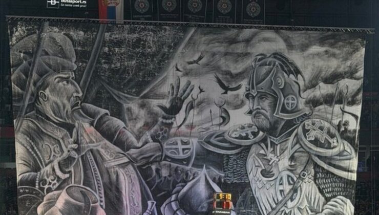 Partizan-Fenerbahçe Beko maçında açılan skandal pankartın cezası belli oldu