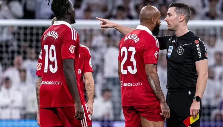 Real Madrid maçında oyundan atılmıştı! Marcao’ya ağır ceza