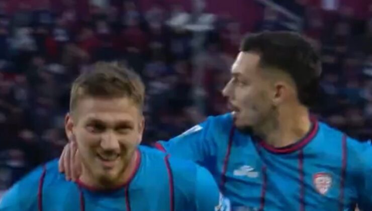 Semih Kılıçsoy’dan inanılmaz gol! Rakiplerini çaresiz bıraktı