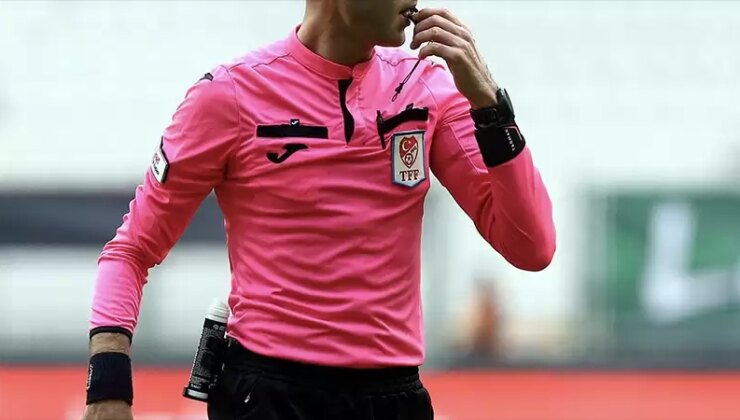 TFF 1. Lig’de 18. haftanın hakemleri açıklandı