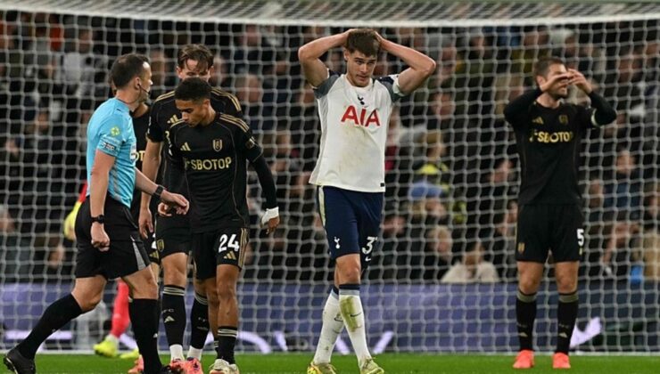 Tottenham’a evinde Fulham şoku! İŞTE MAÇIN ÖZETİ