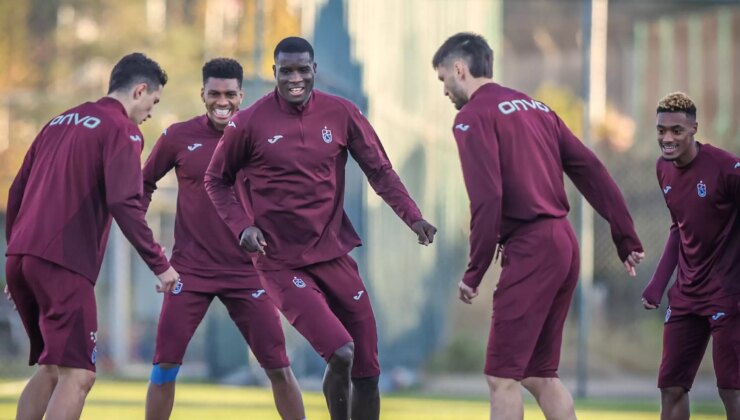 Trabzonspor, Göztepe maçı hazırlıklarına başladı