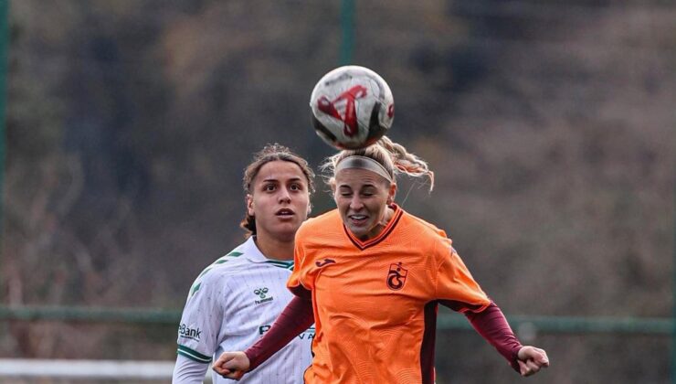 Trabzonspor Kadın Futbol Takımı Giresun deplasmanında kazandı!