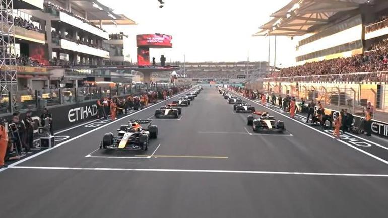 VE ŞAMPİYON LANDO NORRİS Formula 1 Abu Dhabi Grand Prix yarışı nefes kesti...