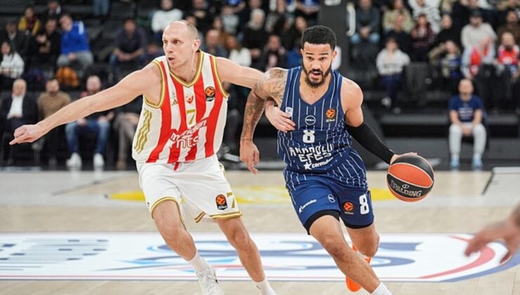 Anadolu Efes evinde Kızılyıldız’a mağlup oldu! İŞTE MAÇIN ÖZETİ