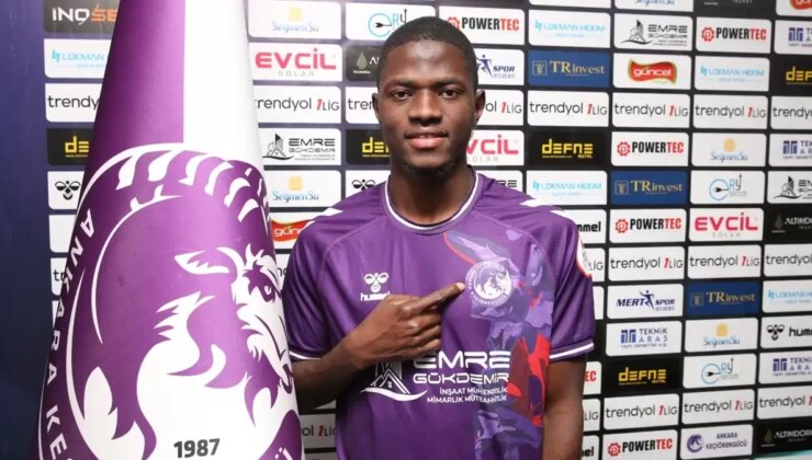 Ankara Keçiörengücü’ne Gineli kanat oyuncusu: İmzalar atıldı