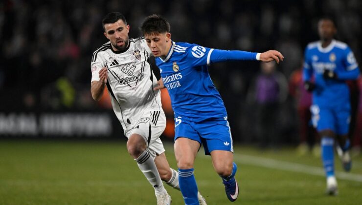 Arda’nın asisti Real Madrid’i elenmekten kurtaramadı! Albacete son saniye golüyle turladı