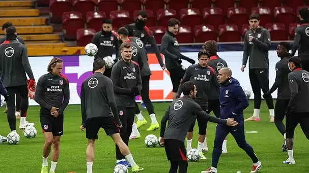 Atletico Madrid, Galatasaray maçı hazırlıklarını tamamladı