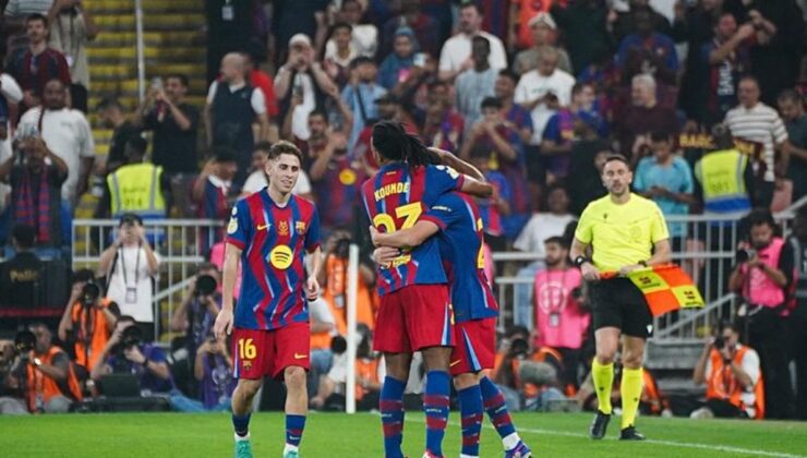 Barcelona İspanya Süper Kupa yarı finalinde Athletic Bilbao’yu rahat geçti! İşte maçın özeti