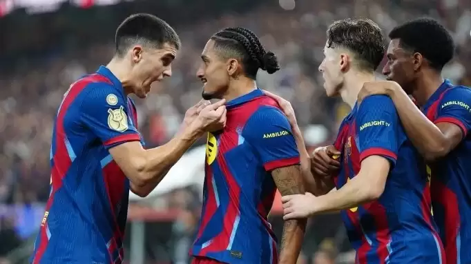 Barcelona, Real Madrid’i devirdi ve Süper Kupa’nın sahibi oldu!