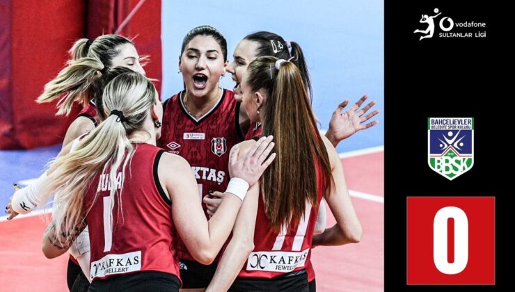 Beşiktaş’tan net galibiyet!